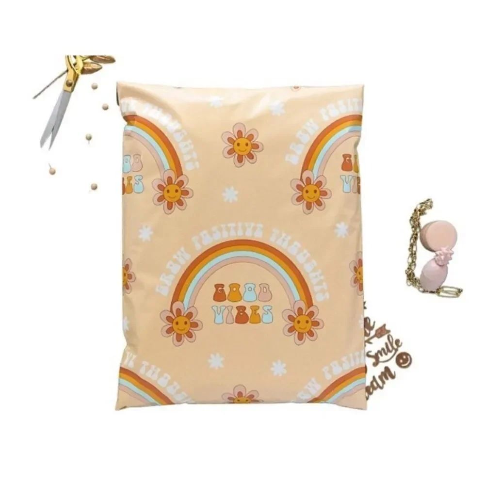 Poly Mailers mixed sizes 6x9 10x13 14.5x19 40 poly mailers 40 stickers